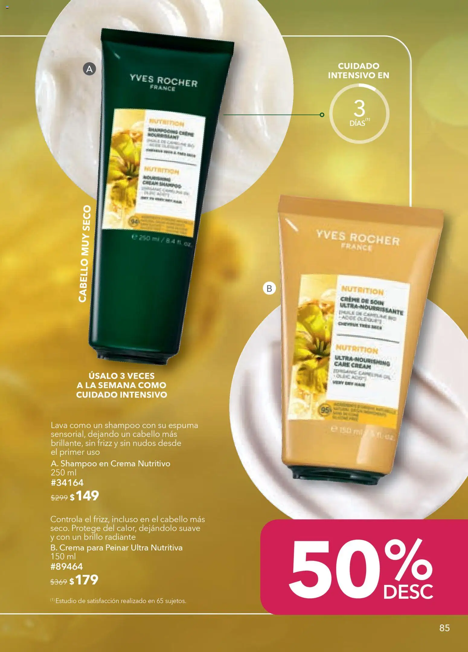 Nuevas ofertas de Yves Rocher válidas en toda la República Mexicana desde el 30.12.2025. ¡Encuentra las mejores ofertas en Yves Rocher campaña 1 2026! | Página: 87 | Productos: Crema, Brillo, Espuma, Radiante