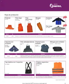 Vista previa de Infra catálogo Protección industrial, nuevo folleto de la tienda, válido en México a partir del 07.01.2025 | Página: 15