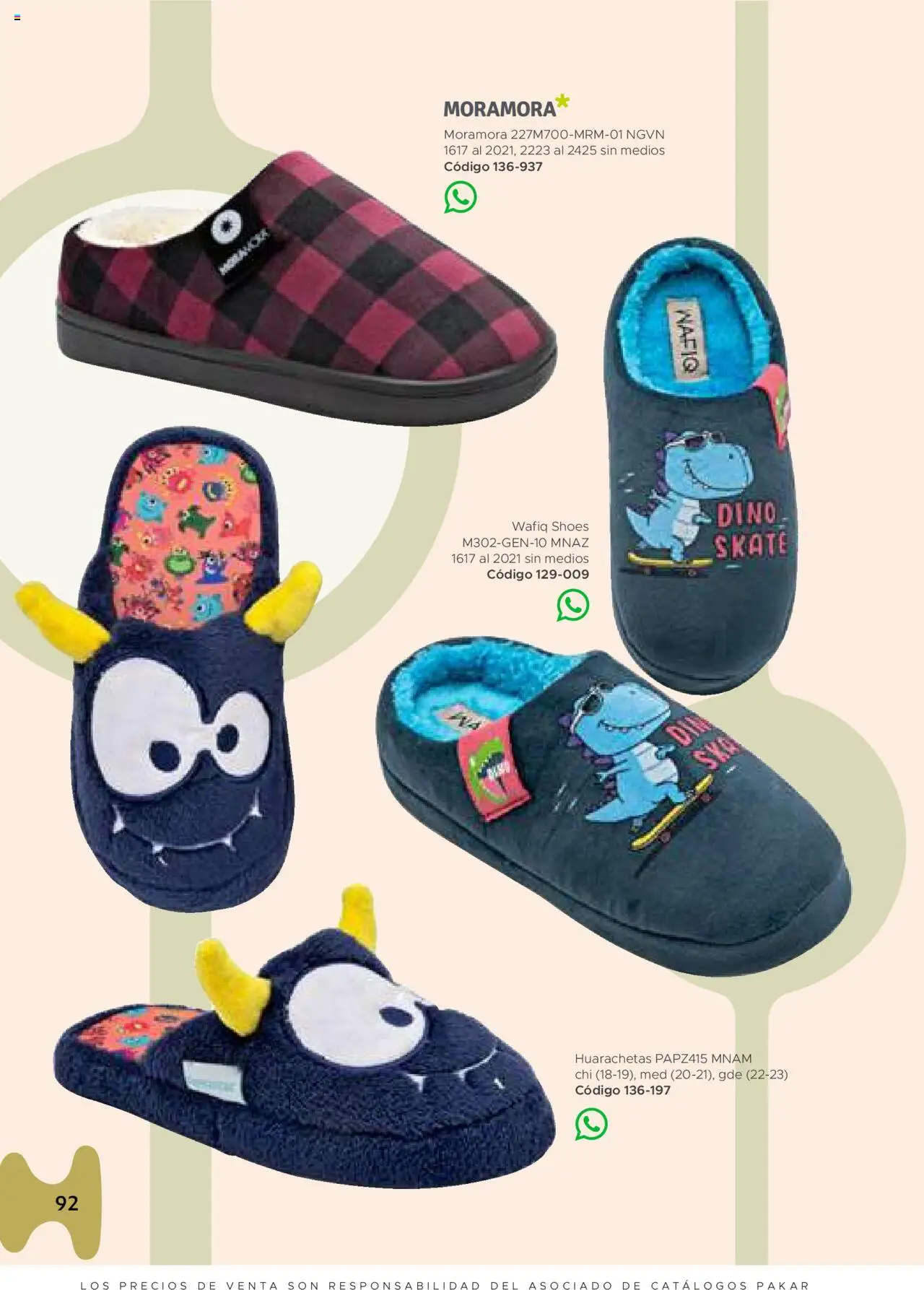 Nuevas ofertas de SC Pakar válidas en toda la República Mexicana desde el 24.07.2025. ¡Encuentra las mejores ofertas en SC Pakar - Catálogo Nino otoño / invierno! | Página: 92