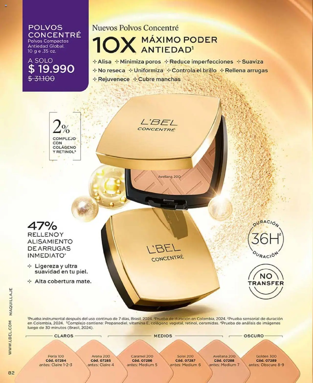 Catálogo L'Bel Campaña 13 │ válido desde el 29.07.2025 | Página: 82 | Productos: Brillo, Maquillaje