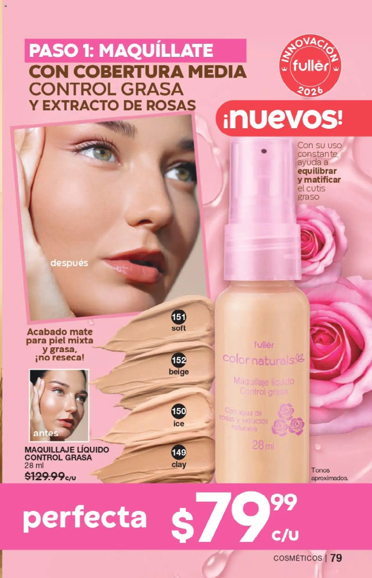 Nuevas ofertas de Fuller válidas en toda la República Mexicana desde el 04.02.2026. ¡Encuentra las mejores ofertas en Fuller campaña 22 2026! | Página: 81 | Productos: Agua, Mate, Maquillaje