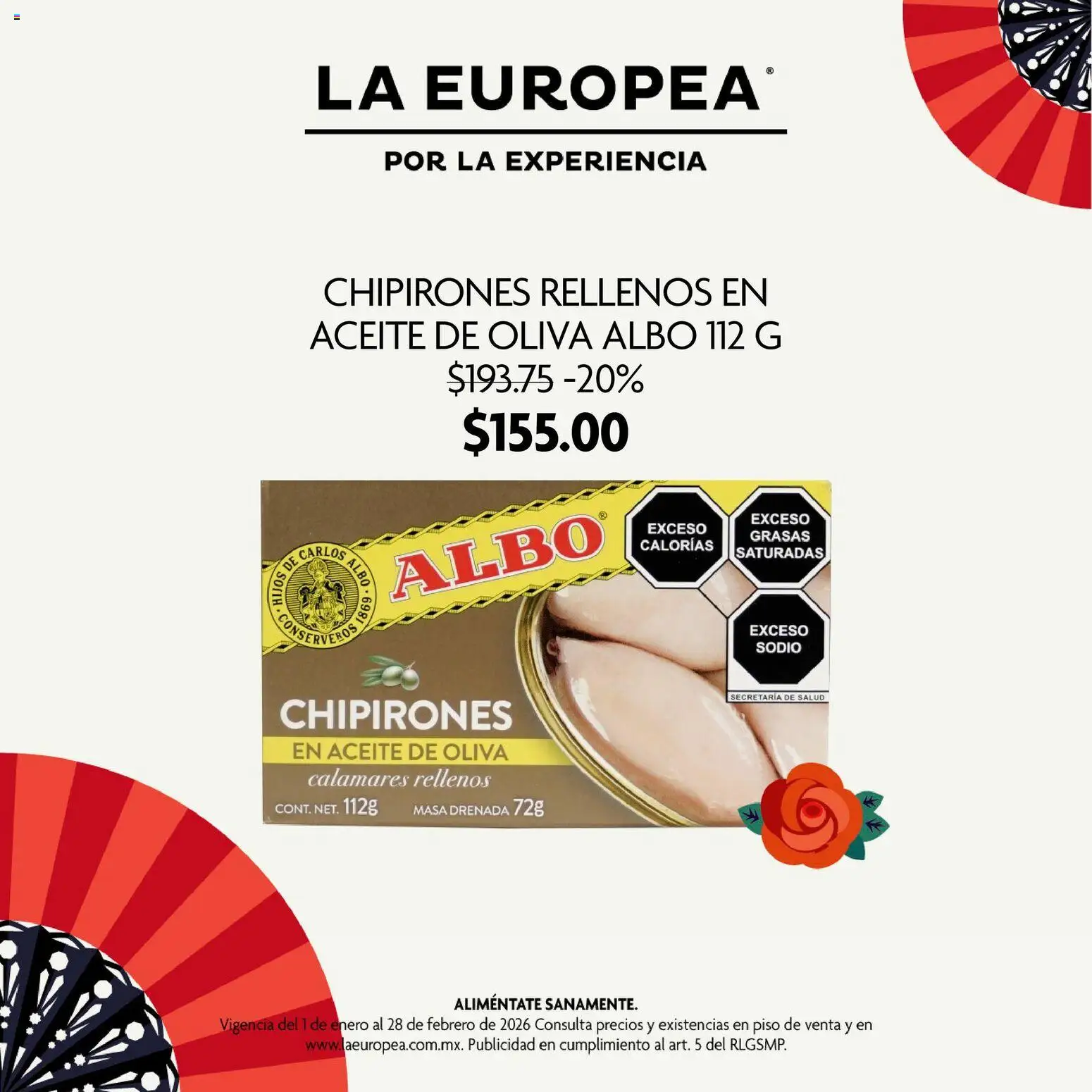Nuevas ofertas de La Europea válidas en toda la República Mexicana desde el 01.01.2026. ¡Encuentra las mejores ofertas en La Europea catálogo De España a tu mesa! | Página: 4 | Productos: Aceite de oliva, Aceite