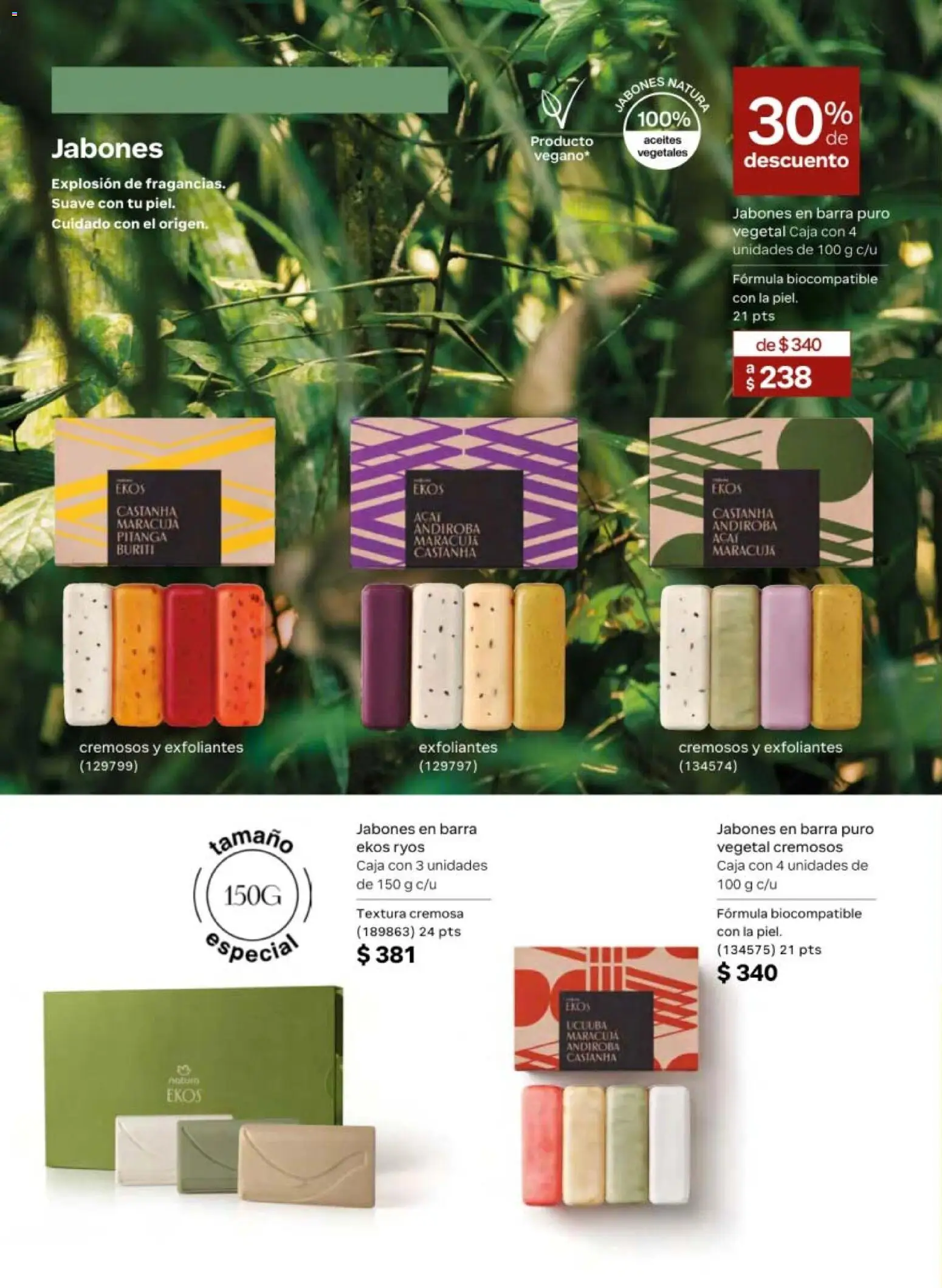 Nuevas ofertas de Natura válidas en toda la República Mexicana desde el 20.02.2026. ¡Encuentra las mejores ofertas en Natura campaña 4 2026! | Página: 92 | Productos: Barra, Caja