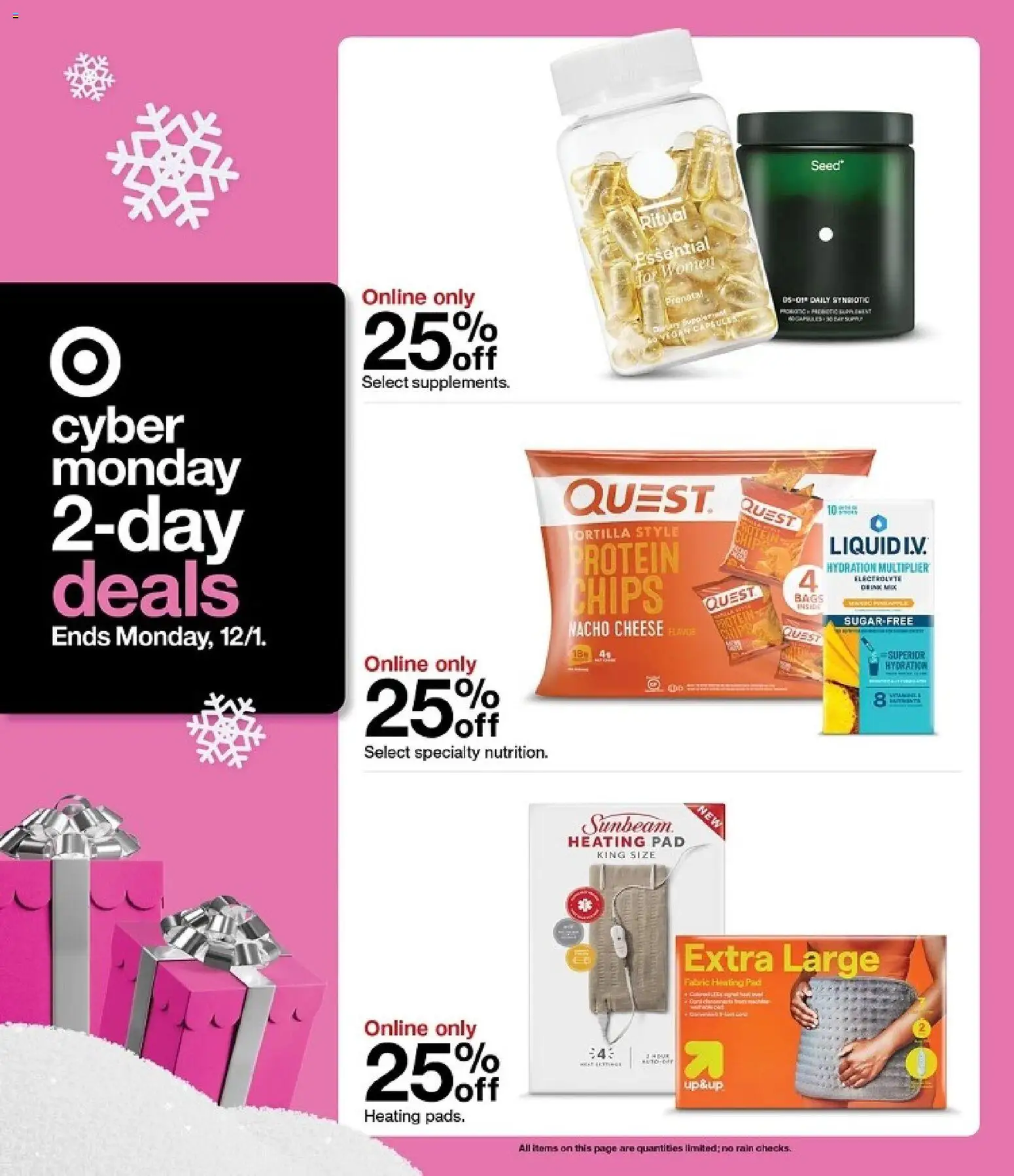 Target Weekly Ad - valid from 30.11.2025 | Page: 15 | Products: Cheese, Chips, Sugar