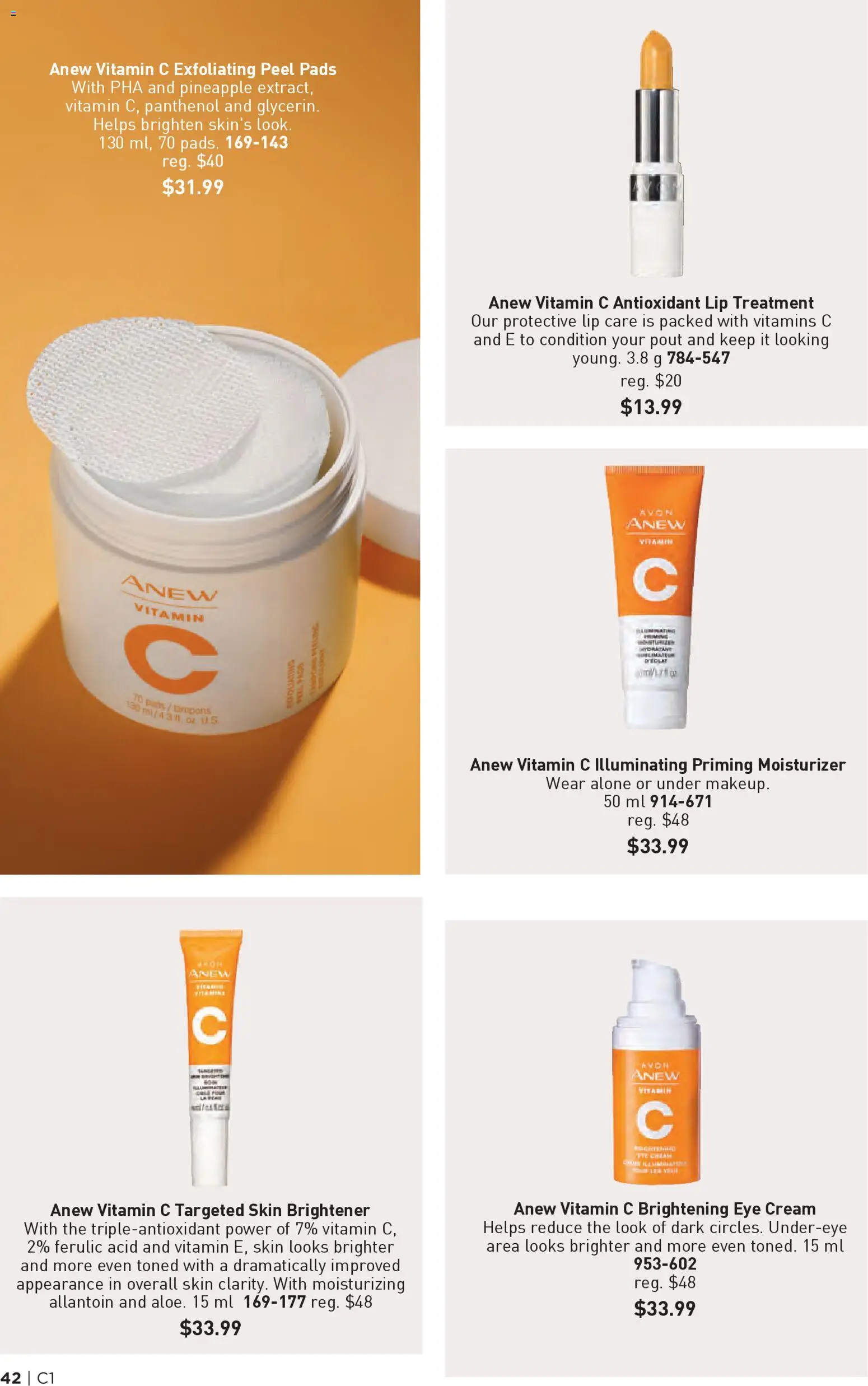 Avon flyer valid from 01.01.2026 | Page: 42 | Products: Pineapple, Cream