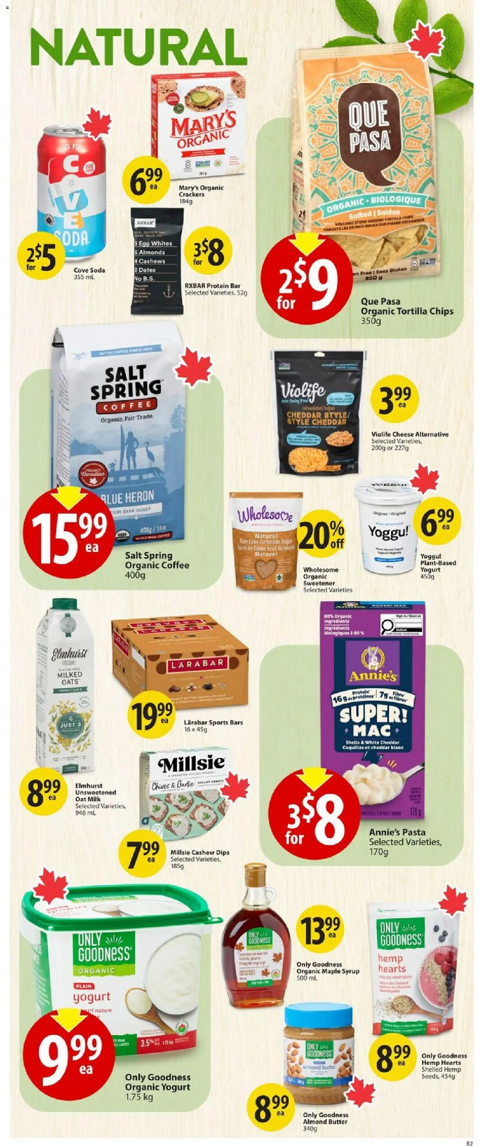 Save on foods flyer valid from 06.11.2025 | Page: 23 | Products: Chips, Butter, Cheese, Coffee