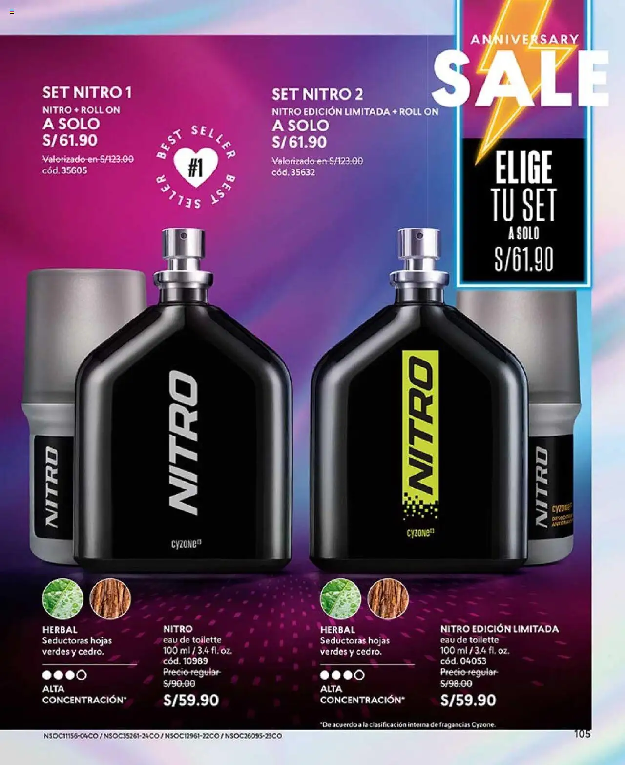 Catálogo CyZone válido desde 27.05.2025 | Página: 105 | Productos: EAU de Toilette