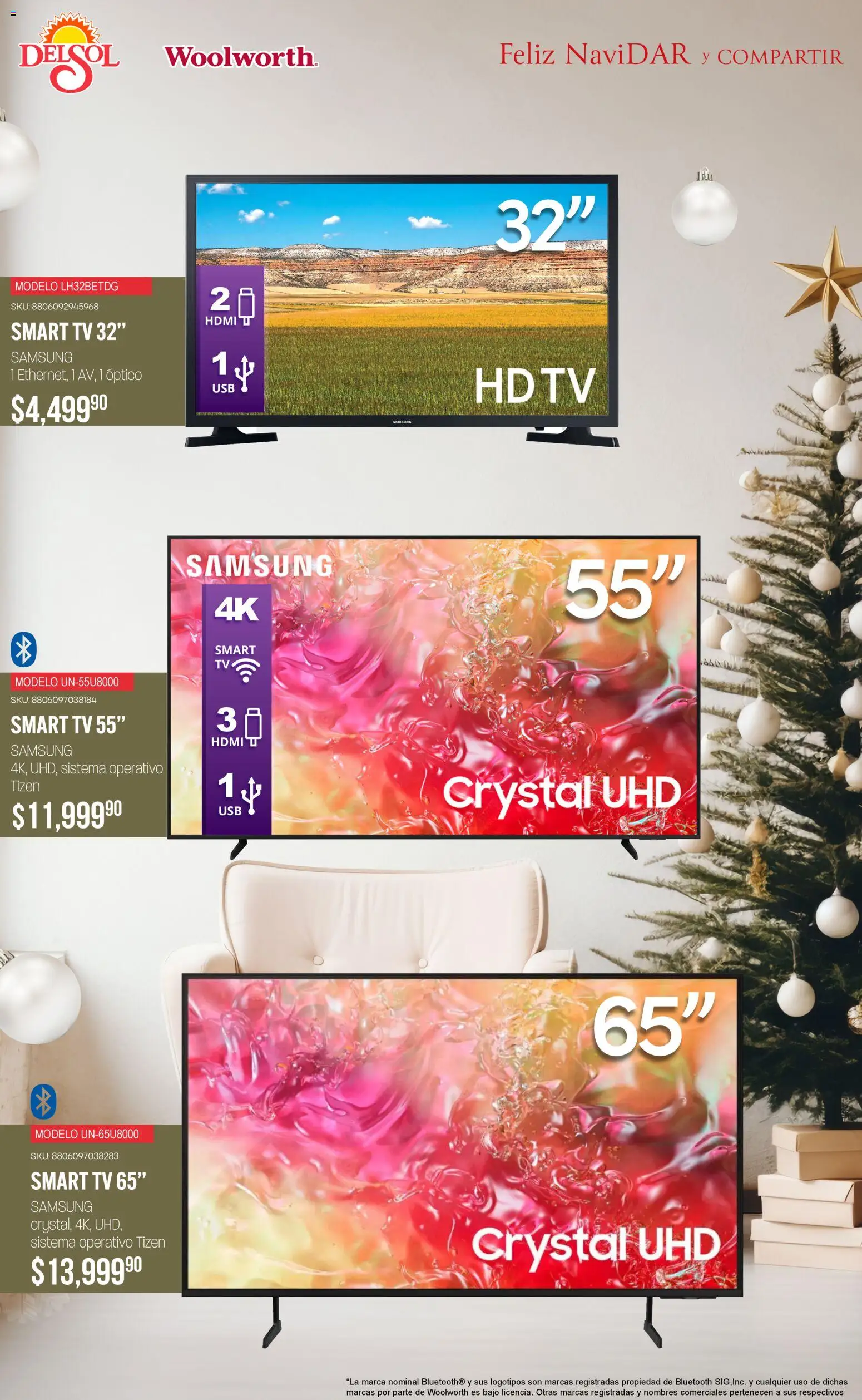 Nuevas ofertas de Del Sol y Woolworth válidas en toda la República Mexicana desde el 06.11.2025. ¡Encuentra las mejores ofertas en Del Sol y Woolworth catálogo Regalos 2025! | Página: 2