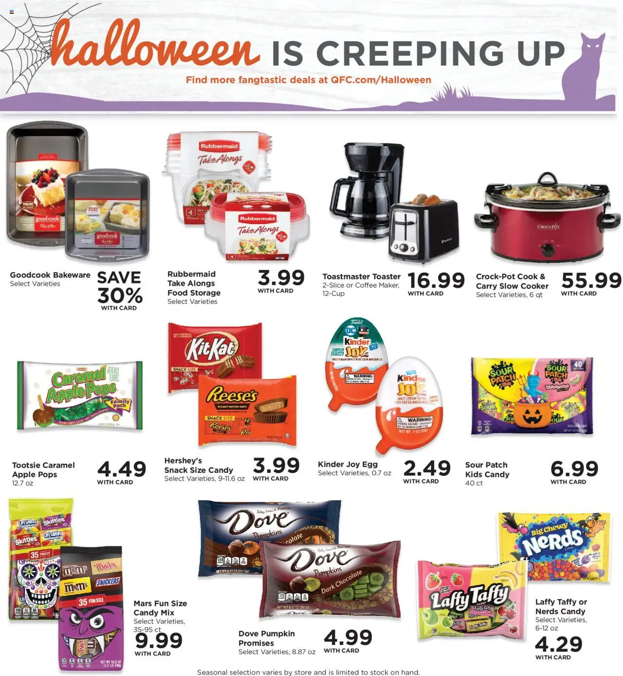 QFC Weekly Ad - valid from 10.09.2025 | Page: 13 | Products: Cooker, Coffee, Cream, Pumpkin