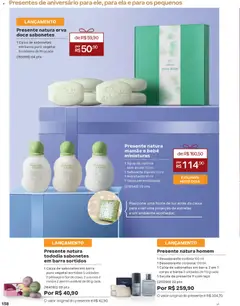 Natura - Ciclo 01/2026 - Pré-Visualização do folheto da loja Natura, válido de 26.12.2025 | Página: 158