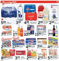 Fortinos flyer valid from 10.07.2025 | Page: 9 | Products: Tea, Cream, Juice, Beer