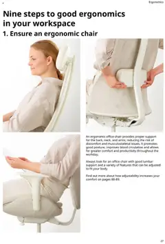 Preview of IKEA weekly ads valid from 01.03.2025 | Page: 27 | Products: Chair