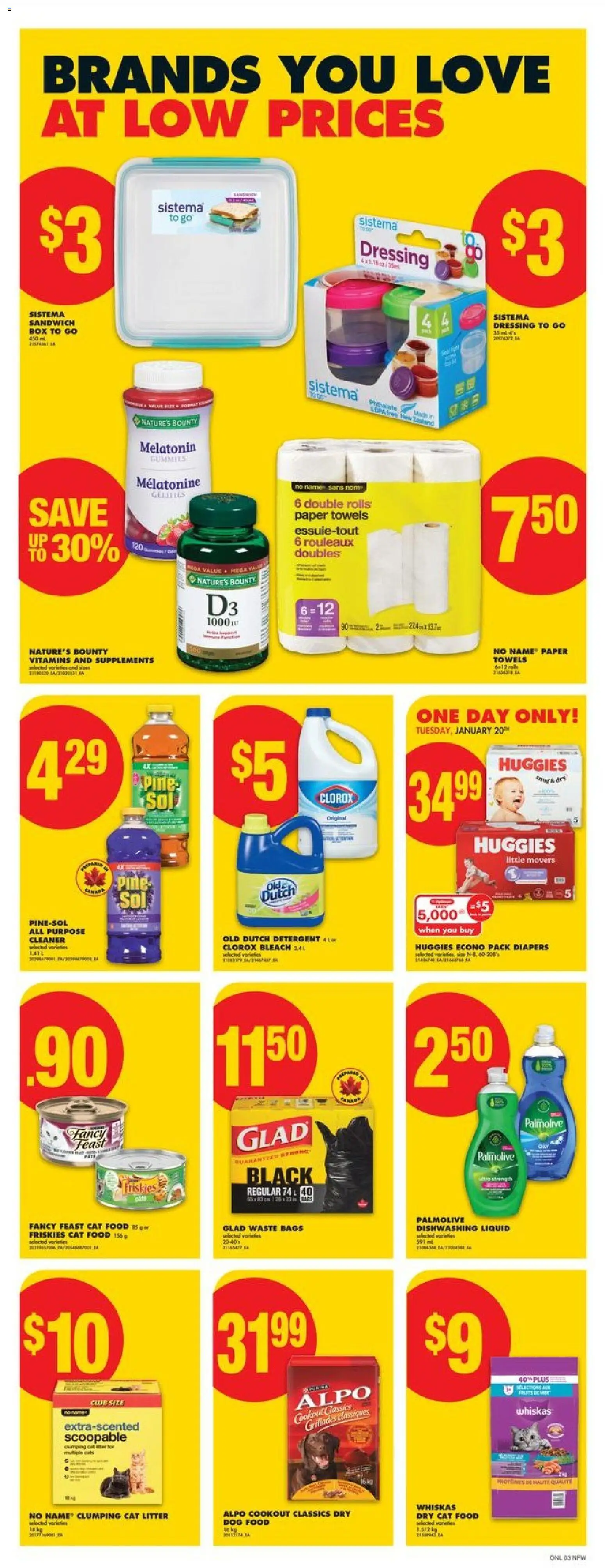 No Frills flyer valid from 15.01.2026 | Page: 7 | Products: Detergent, Box