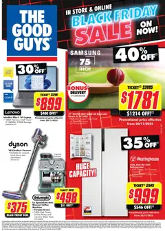 Preview of The Good Guys Black Friday Catalogue - valid from 23.11.2025