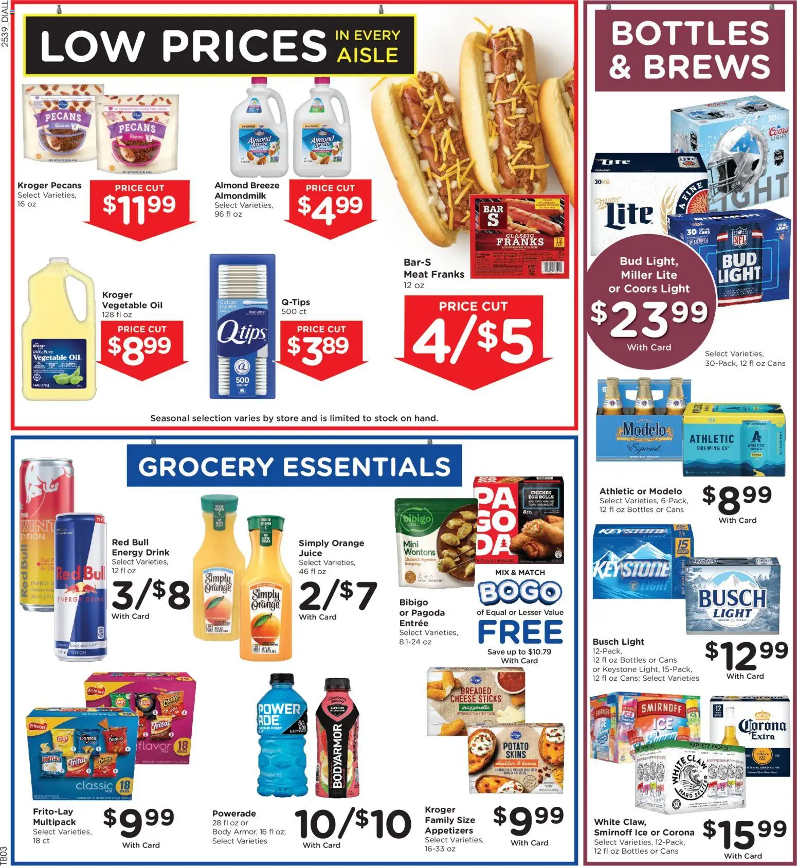 Dillons Weekly Ad - KS - valid from 29.10.2025 | Page: 9 | Products: Cheese, Oil, Juice