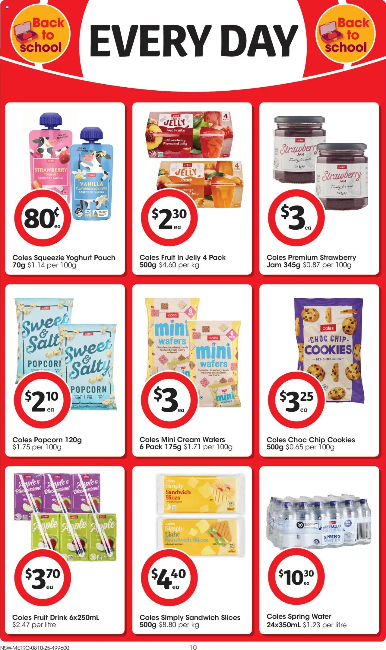 Coles catalogue - valid from 08.10.2025 | Page: 10 | Products: Light, Chips, Salt, Mango
