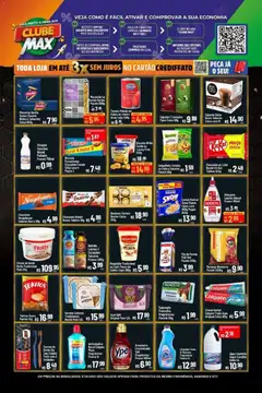 Max Atacadista Black Friday - Pré-Visualização do folheto da loja Max Atacadista, válido de 26.11.2025 | Página: 3 | Produtos: Pão, Tomates, Requeijão, Creme de avelã