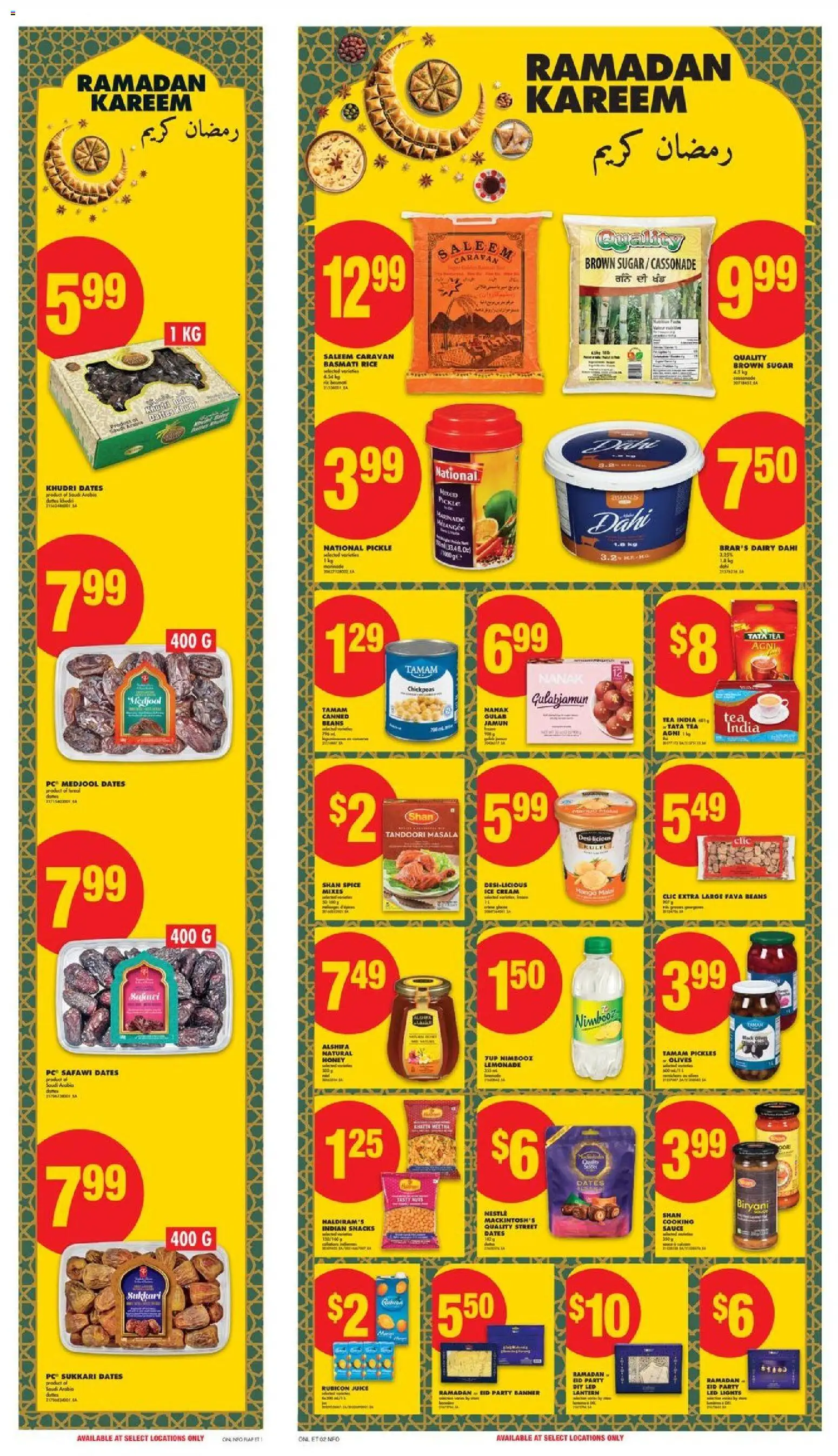No Frills flyer valid from 26.02.2026 | Page: 13 | Products: Rice, Tea, Cream, PC