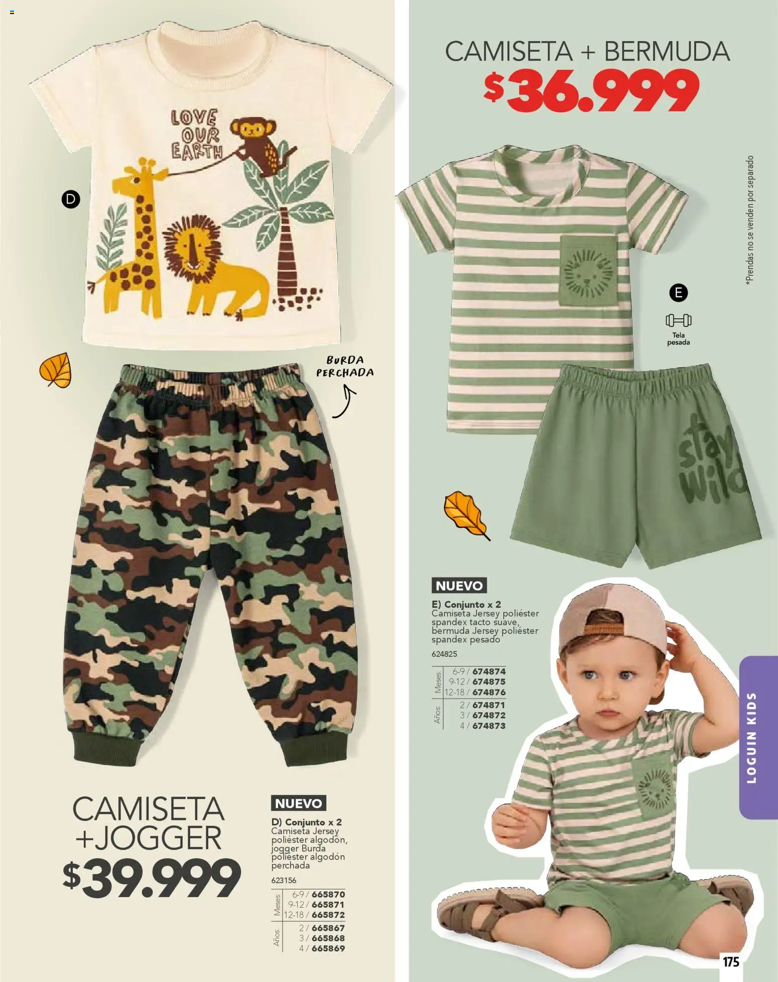 Carmel revista - valida desde el 01.02.2026 | Página: 175 | Productos: Algodón, Bermuda, Camiseta, Conjunto