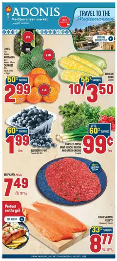 Preview of Adonis weekly flyer  from shop Adonis valid from 24.07.2025