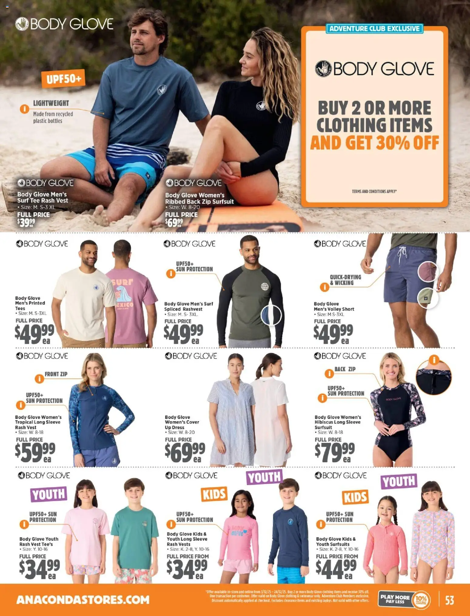 Anaconda catalogue - valid from 03.12.2025 | Page: 53 | Products: Long sleeve, Dress, Swimwear, Vest