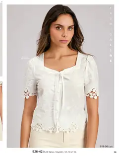 Vista previa de Cklass catálogo Primavera, nuevo folleto de la tienda, válido en México a partir del 02.01.2026 | Página: 123 | Productos: Blusa, Algodón