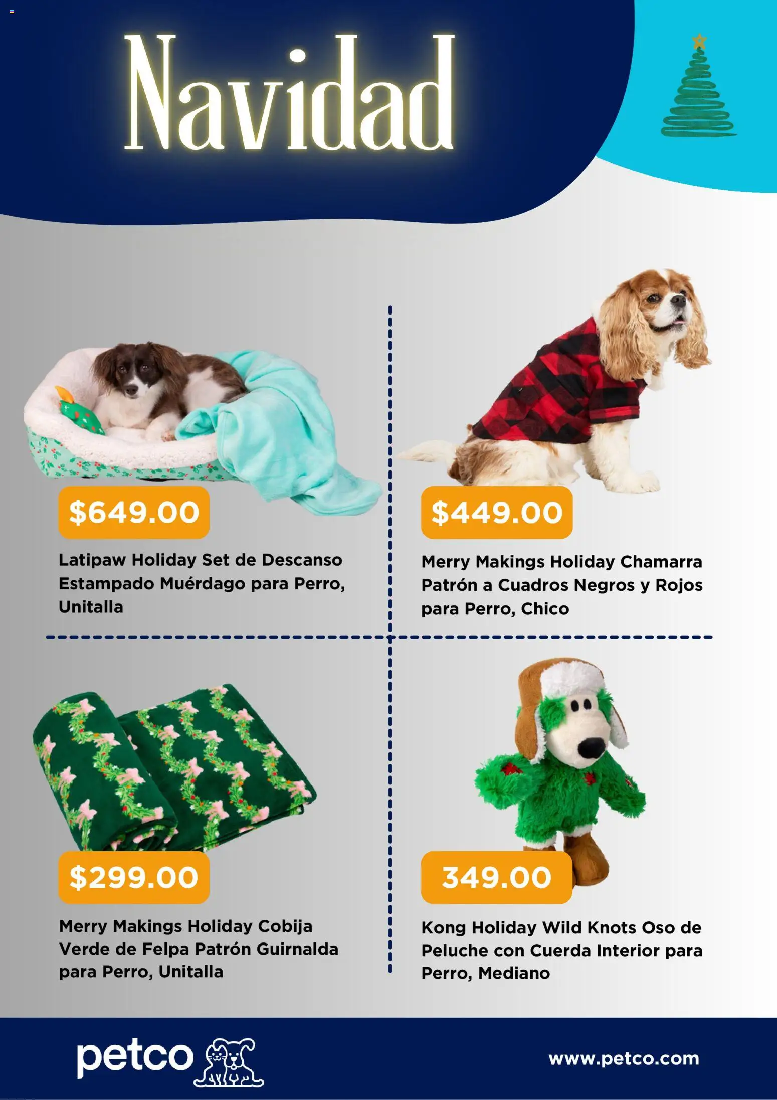 Nuevas ofertas de PetCo válidas en toda la República Mexicana desde el 07.11.2025. ¡Encuentra las mejores ofertas en PetCo catálogo! | Página: 4 | Productos: Cuerda, Chamarra, Cobija