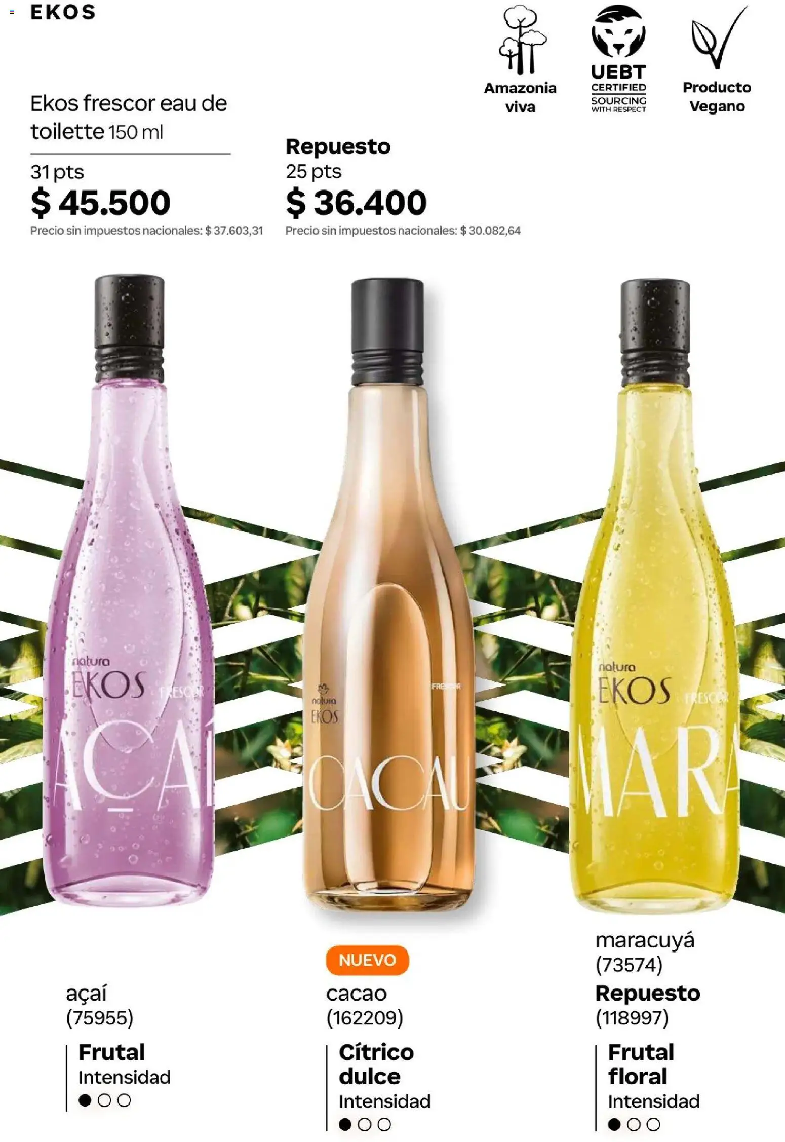 Natura Catálogo Ciclo 4/2026 │ válido desde el 01.04.2026 | Página: 106 | Productos: Cacao