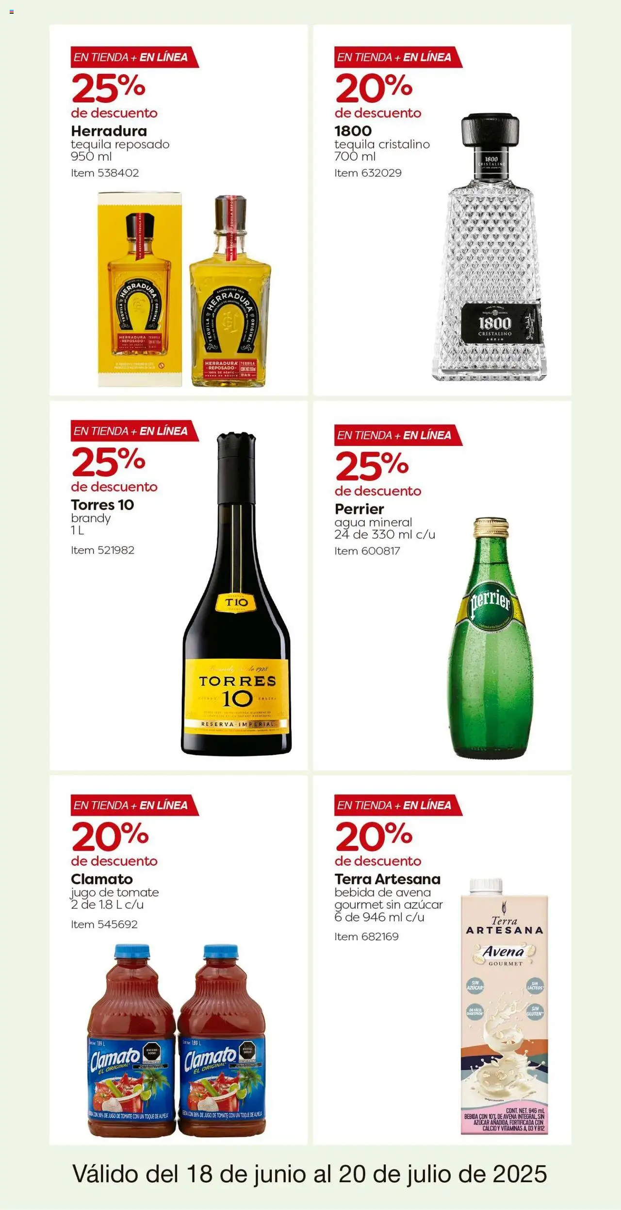 Nuevas ofertas de Costco válidas en toda la República Mexicana desde el 18.06.2025. ¡Encuentra las mejores ofertas en Costco catálogo! | Página: 21 | Productos: Azúcar, Tomate, Agua, Tequila