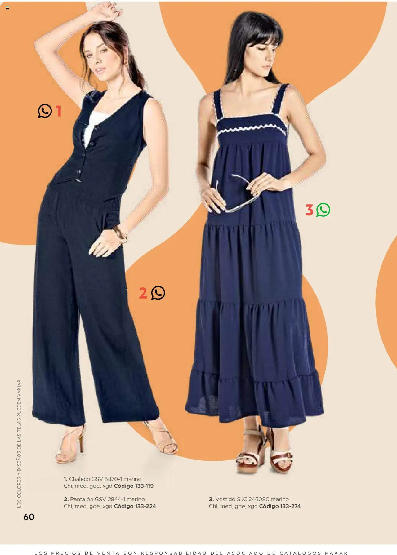 Nuevas ofertas de SC Pakar válidas en toda la República Mexicana desde el 24.07.2025. ¡Encuentra las mejores ofertas en SC Pakar Catálogo Ropa y Accesorios! | Página: 60 | Productos: Chaleco, Vestido