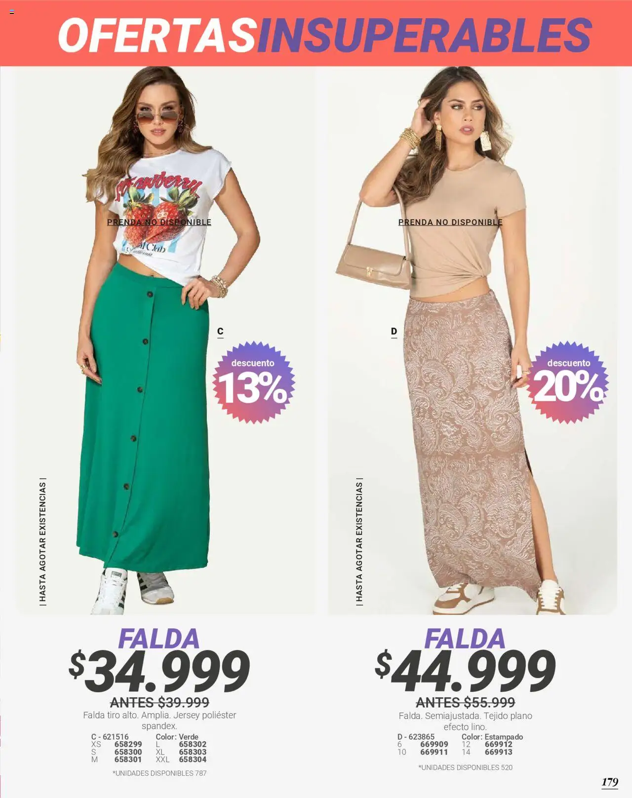 Carmel revista - valida desde el 08.09.2025 | Página: 181 | Productos: Falda