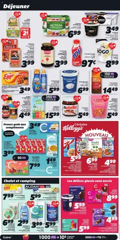 IGA flyer valid from 24.07.2025 | Page: 9 | Products: Glasses, Sponge, Detergent, Yogurt