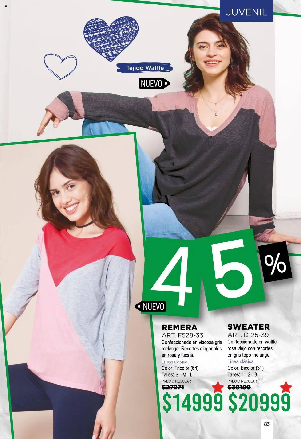 Juana Bonita catálogo │ válido desde el 07.05.2025 | Página: 83 | Productos: Remera, Sweater