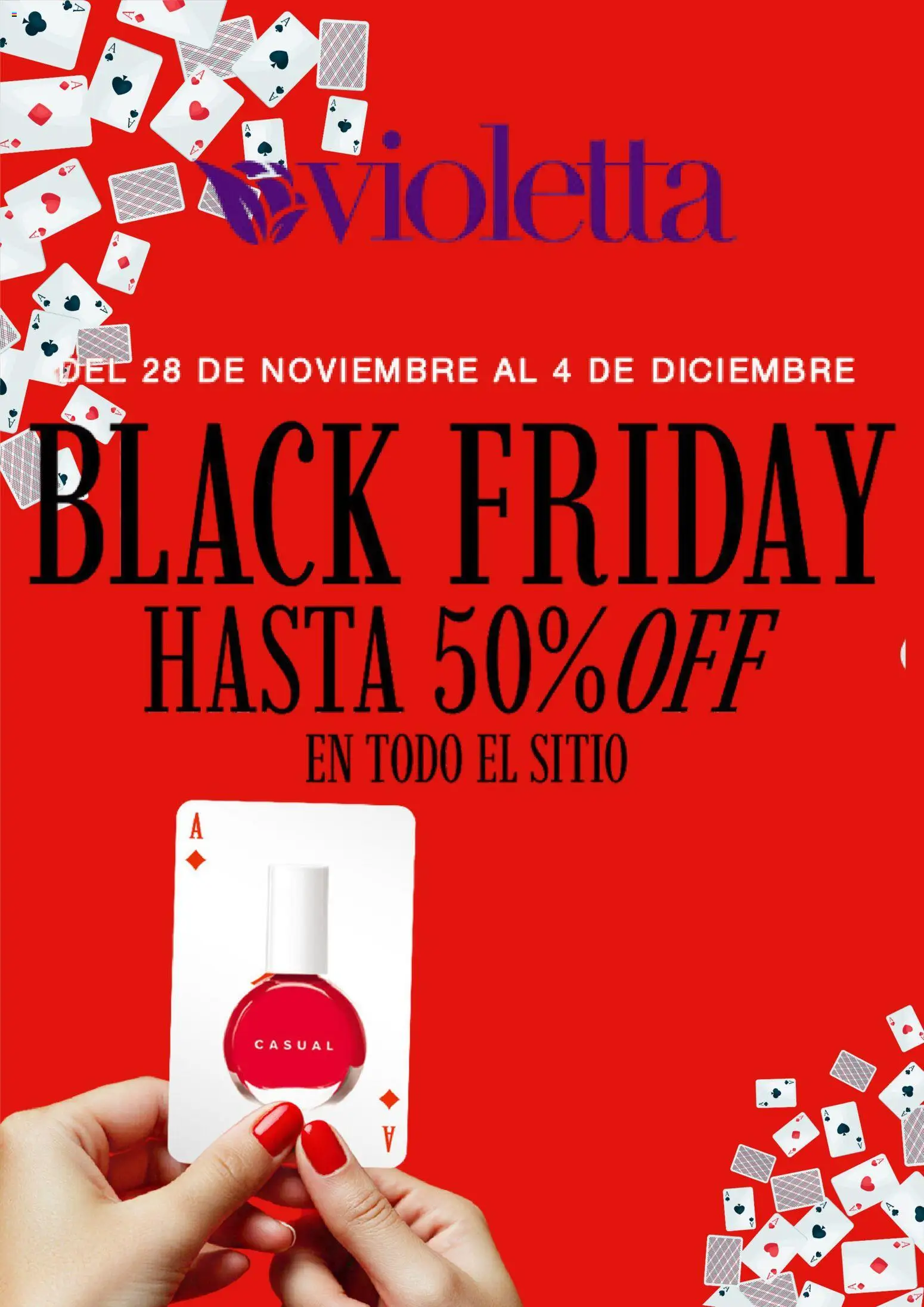 Violetta Black Friday │ válido desde el 28.11.2025 | Página: 1