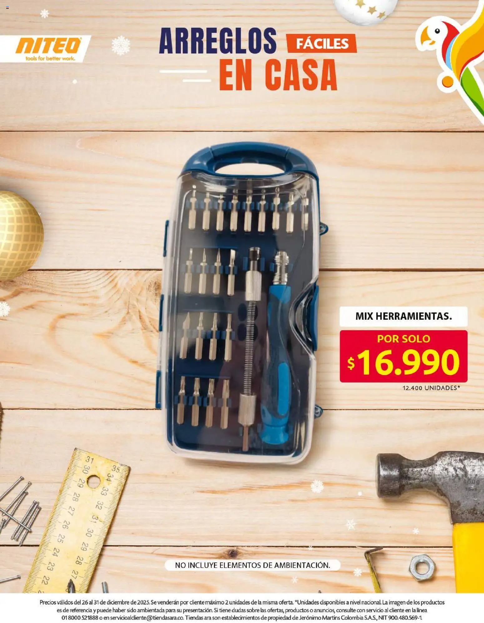 Ara revista - valida desde el 26.12.2025 | Página: 19 | Productos: Sobre