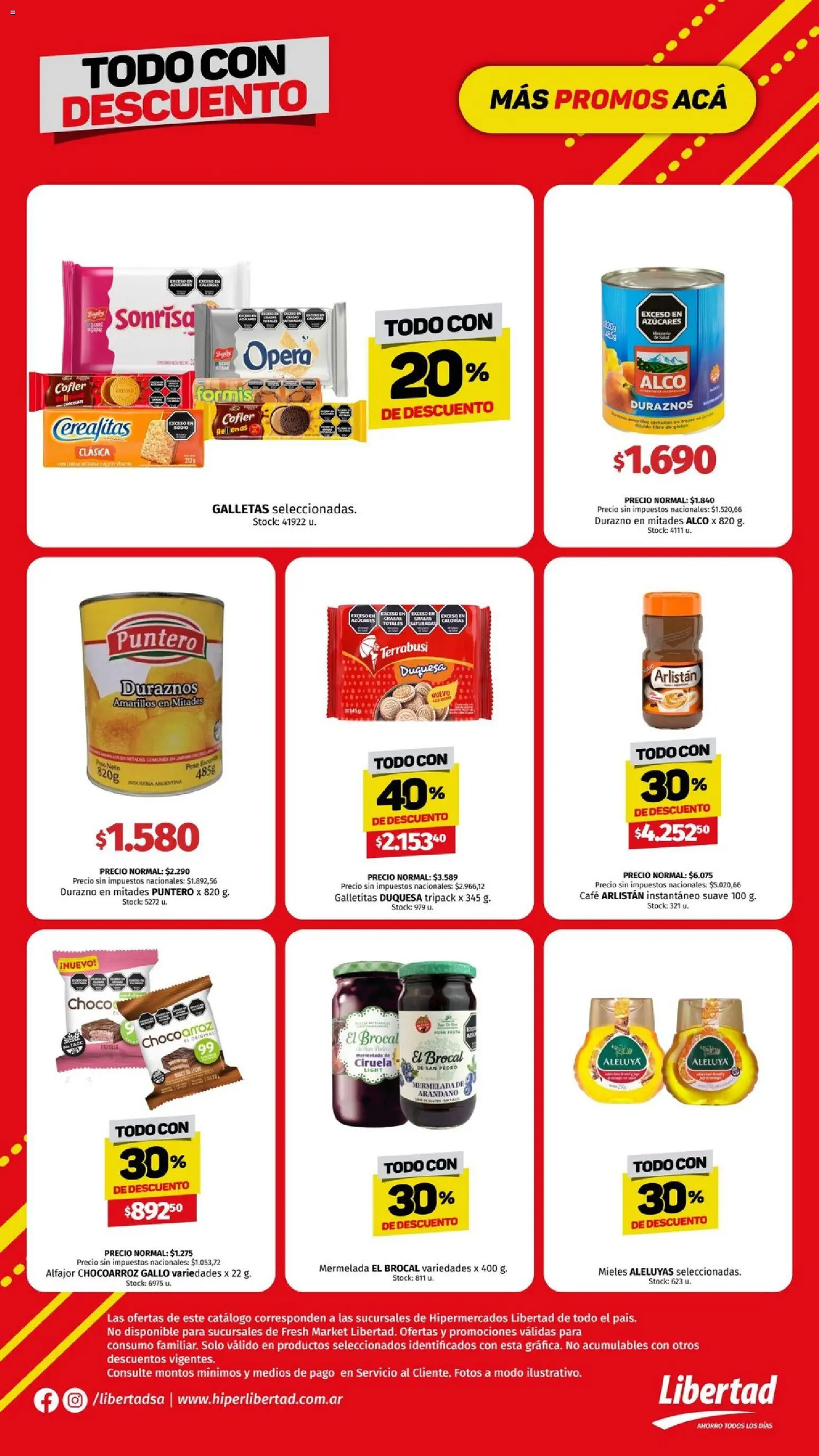 Hipermercado Libertad - Todo con sem 01 │ válido desde el 30.12.2025 | Página: 7 | Productos: Peso, Aceite, Café, Mermelada