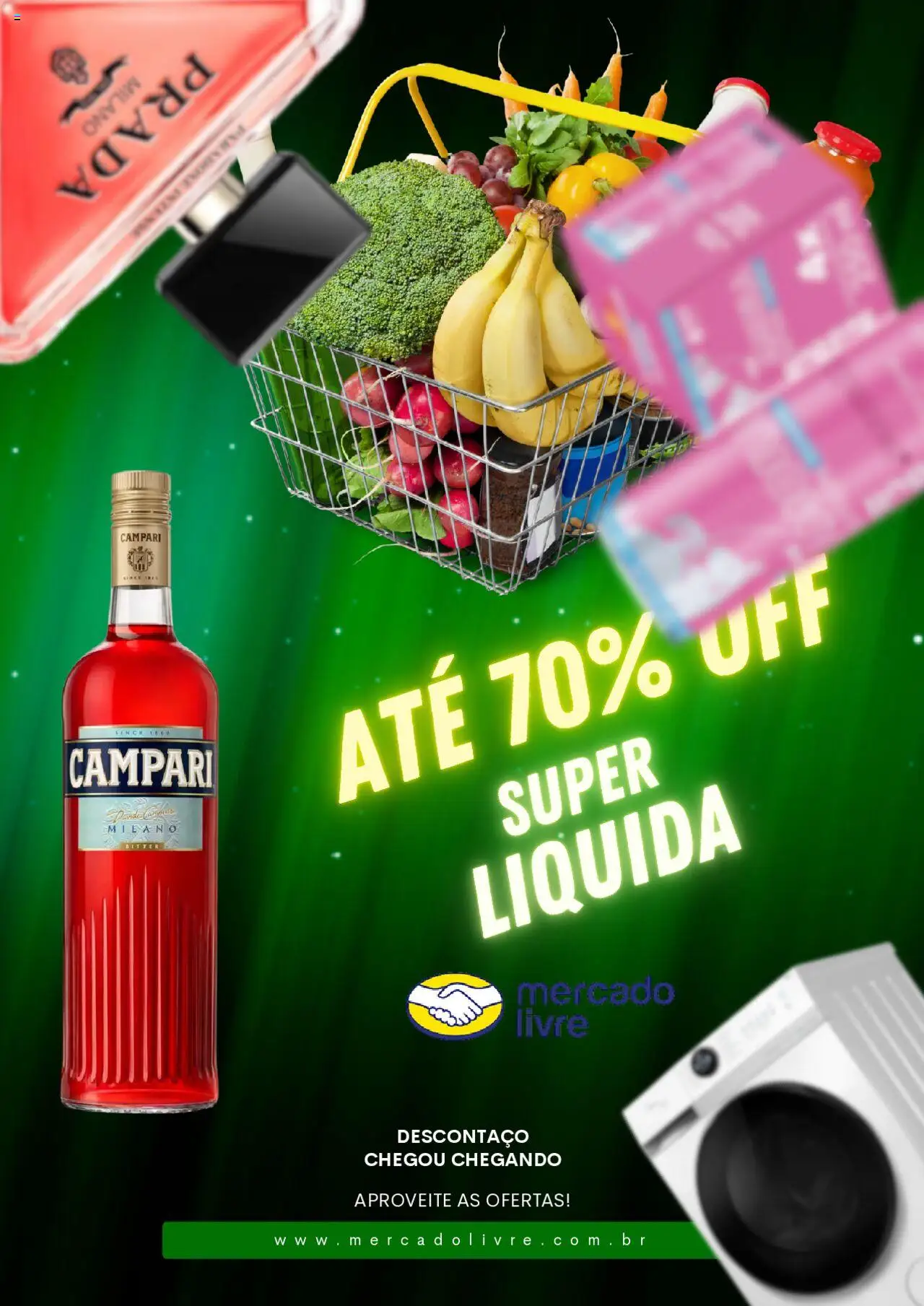 Mercado Livre Folheto - válido de 17.09.2025 | Página: 1 | Produtos: Campari
