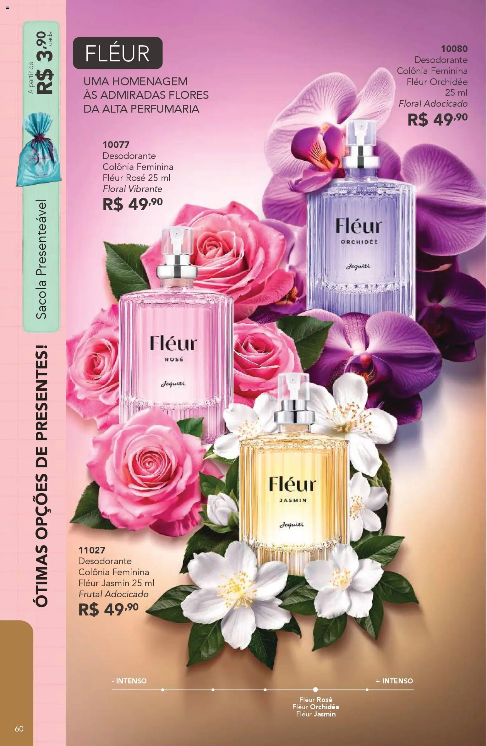 Jequiti Folheto - válido de 06.03.2026 | Página: 60 | Produtos: Desodorante, Flores