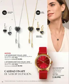 Catálogo Ésika Campaña 16 válido desde el 24.09.2025 | Página: 86 | Productos: Baño, Collar, Dije, Reloj
