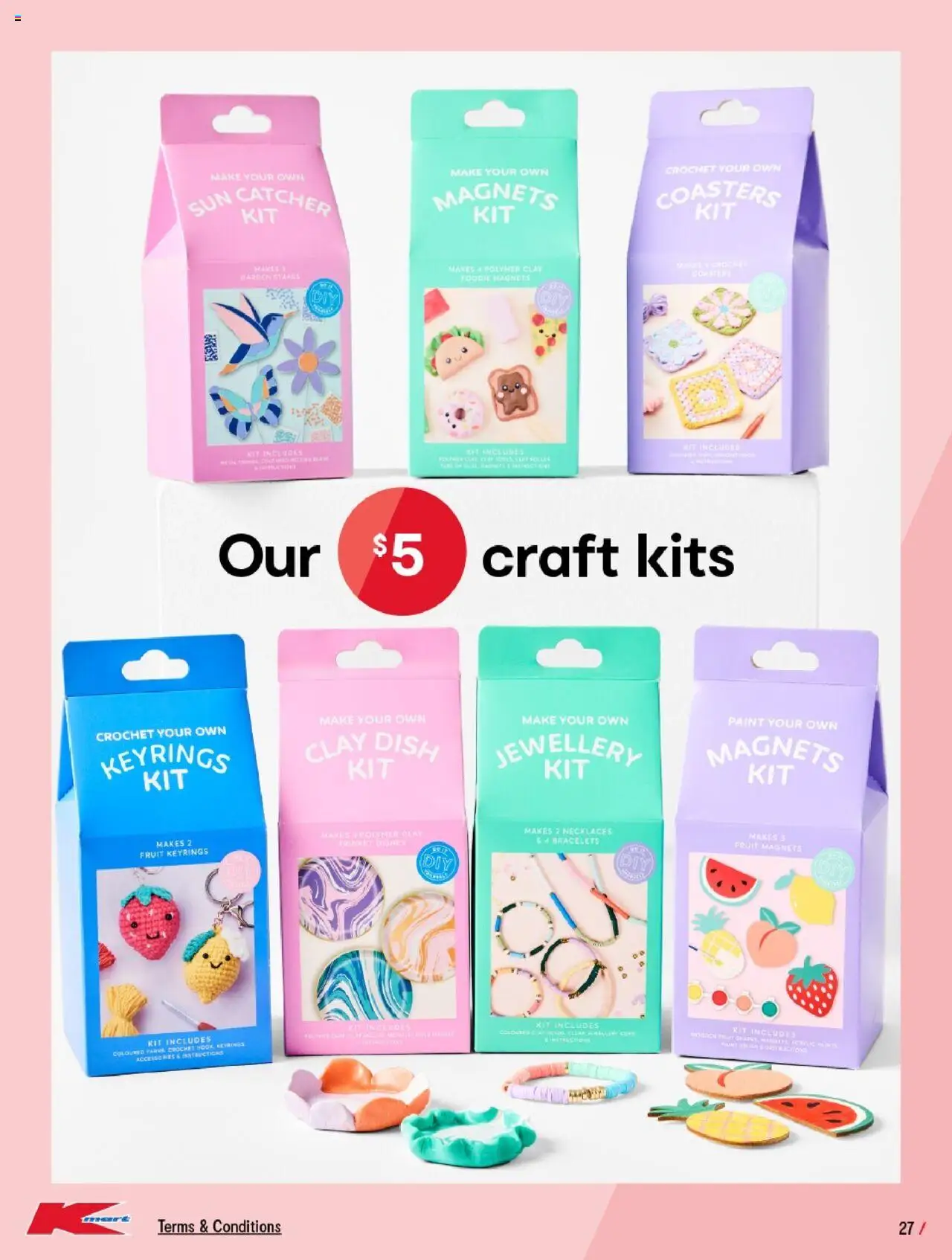 Kmart catalogue - valid from 26.06.2025 | Page: 27 | Products: Coasters, Kits, Accessories, Clay