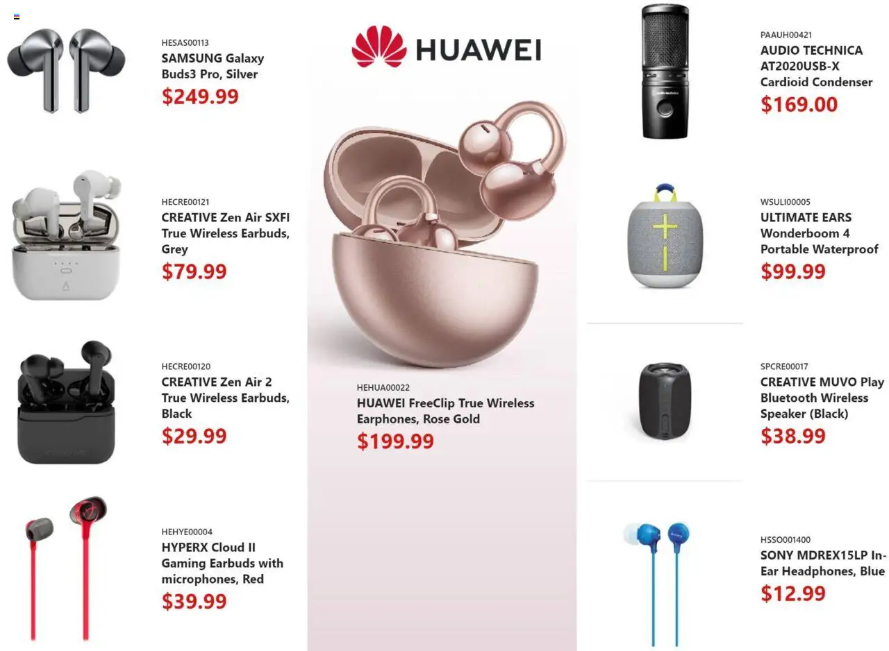 Canada Computers flyer valid from 26.09.2025 | Page: 13 | Products: Audio, Speaker
