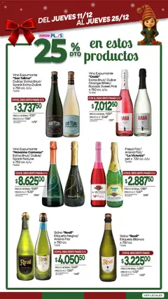 Vista previa La Anonima catálogo válido desde el 11.12.2025 | Página: 10 | Productos: Ananá, Vino, Fresas