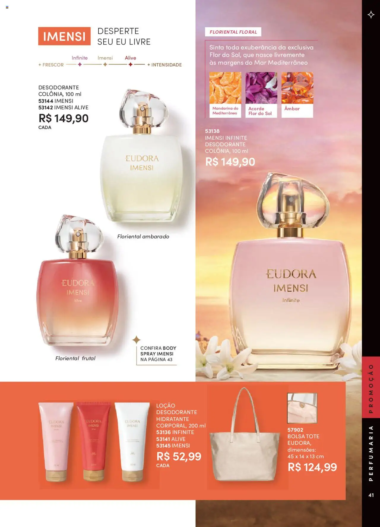 Eudora Folheto - válido de 07.10.2025 | Página: 41 | Produtos: Desodorante, Body, Bolsa