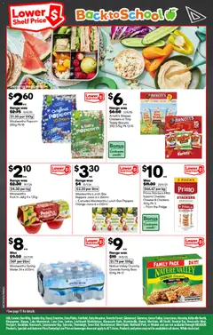 Preview of Woolworths catalogue  - valid from 15.04.2026 | Page: 4 | Products: Salami, Granola, Biscuits, Water