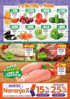 Vista previa Almacor catálogo válido desde el 04.12.2025 | Página: 7 | Productos: Milanesa, Tomate, Cerdo, Zanahoria