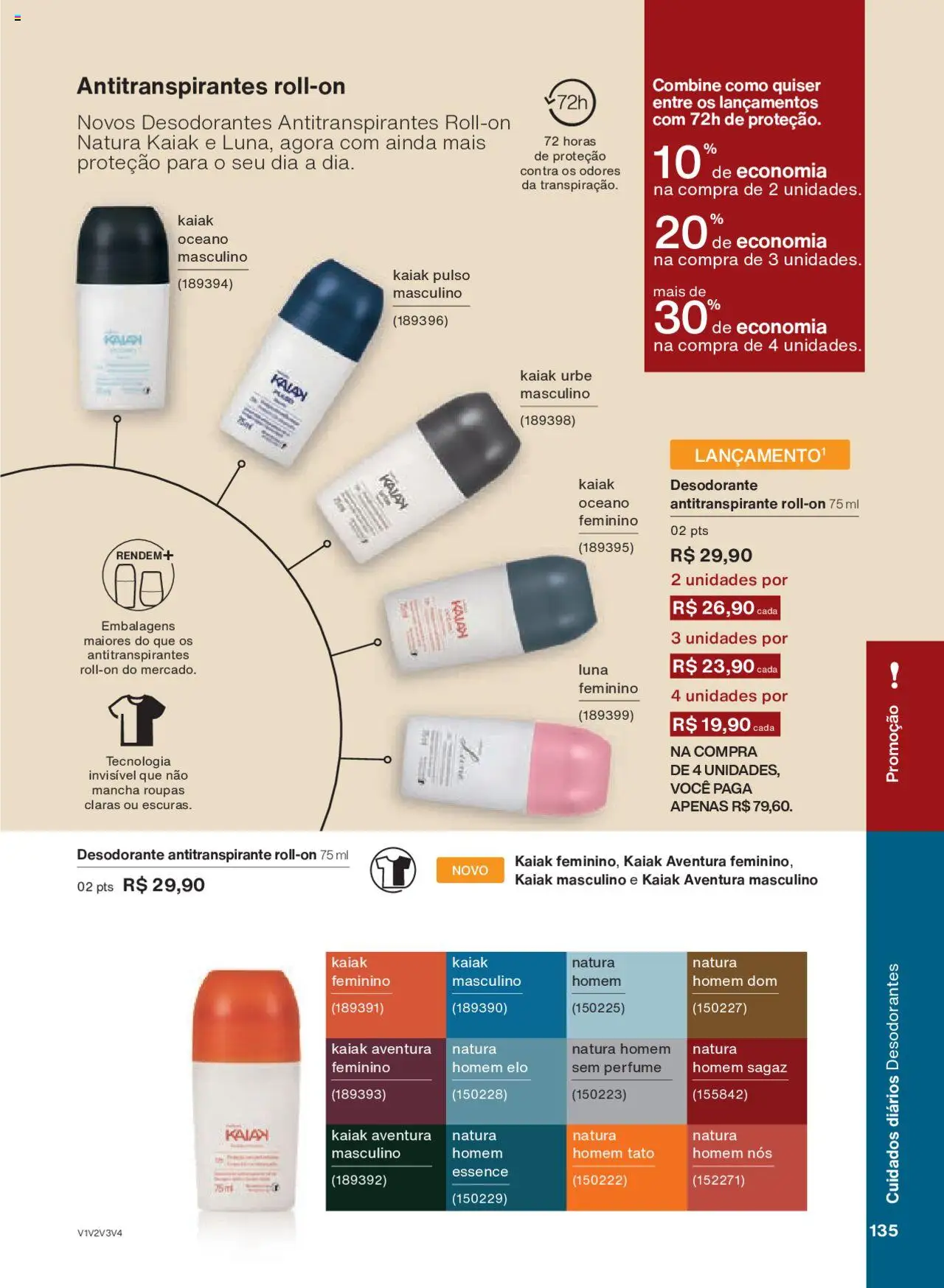 Natura Folheto - válido de 15.06.2025 | Página: 135 | Produtos: Perfume, Desodorante, Roupas