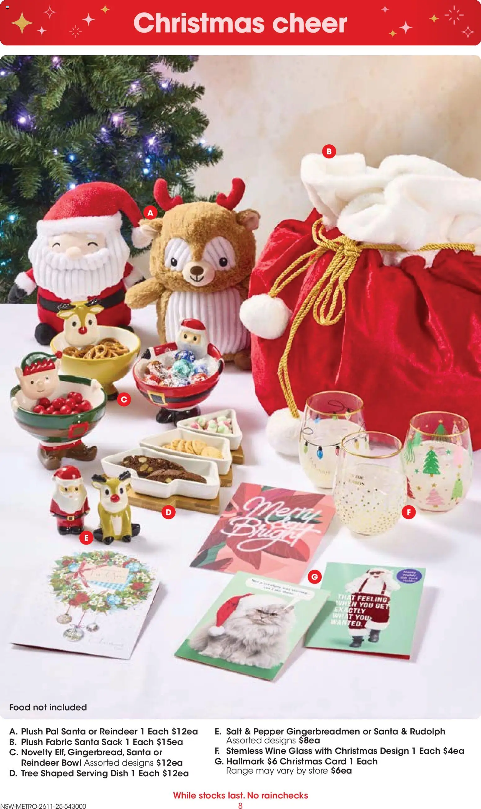 Coles catalogue - valid from 26.11.2025 | Page: 8 | Products: Wine, Novelty, Salt, Pepper