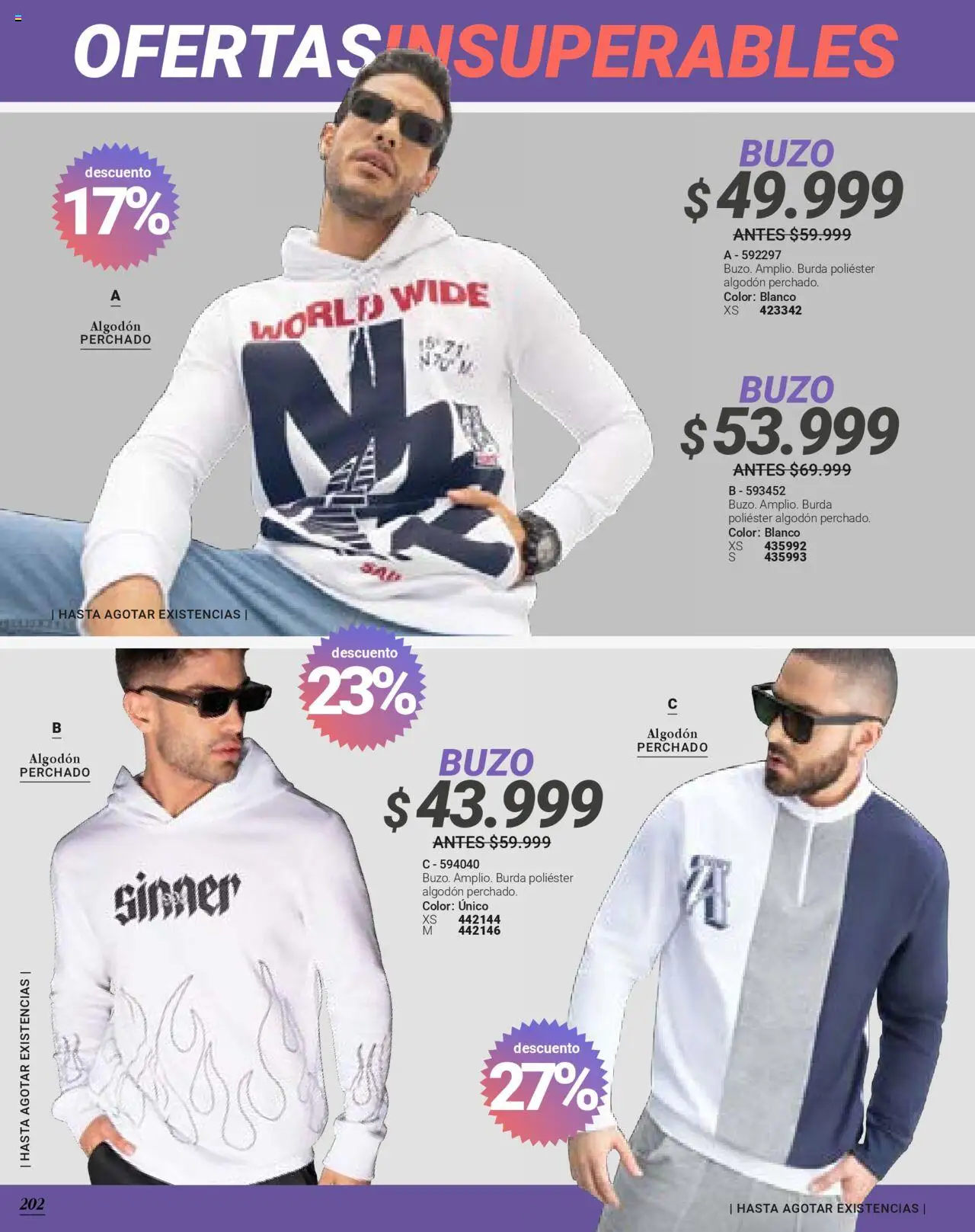 Carmel revista - valida desde el 09.07.2025 | Página: 204 | Productos: Algodón, Buzo