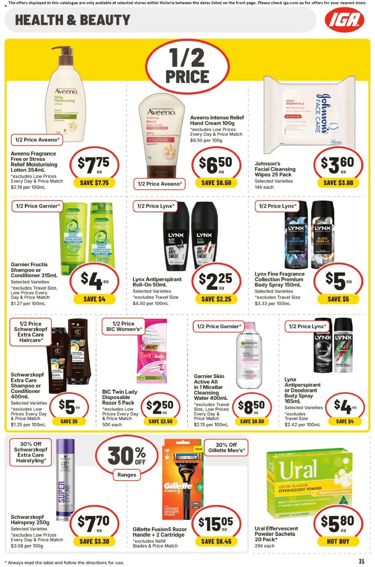 IGA catalogue - valid from 07.01.2026 | Page: 38 | Products: Bath, Household, Sustainable, Raspberry