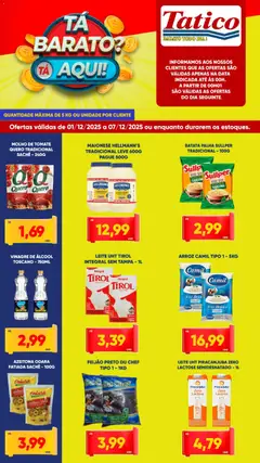 Tatico - Ofertas da semana - Pré-Visualização do folheto da loja Tatico, válido de 01.12.2025 | Página: 3